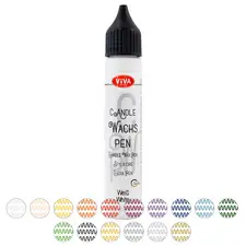 ViVA DECOR Candle Wachs Pen, 28 ml, blanc