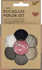 folia Set de perles de rocaille ARGENT
