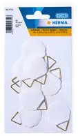 HERMA Attache pour cadre, diamètre: 34,5 mm, Shirting, blanc