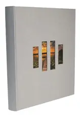 EXACOMPTA Album photos MILANO 290 x 320 mm, gris