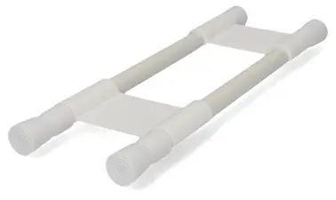 cartrend Barre de maintien double, longueur : 250 - 430 mm