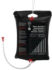 cartrend Douche solaire, réservoir d'eau : 20 litres