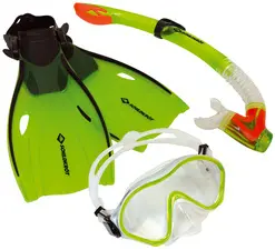 SCHILDKRÖT Kit de plongée Junior "Bermuda", taille: 27-32