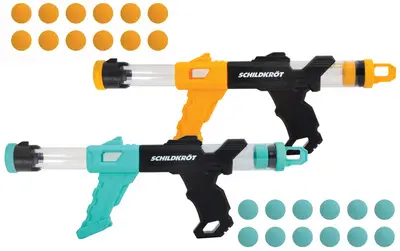 SCHILDKRÖT Pistolet à balles en mousse Fire Blaster Set
