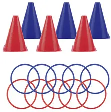 APLI kids Jeu de lancer d'anneaux PARTY TIME