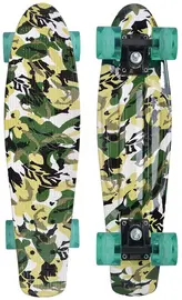 SCHILDKRÖT Skateboard rétro Free Spirit Camouflage