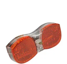 FISCHER Feu arrière de vélo à LED, pour porte-bagage