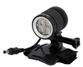 FISCHER Lampe LED rechargeable pour casque de vélo H1600