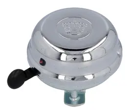 FISCHER Sonnette pour guidon de vélo Chrome, argent