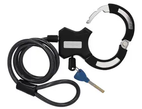 FISCHER Antivol-menotte pour vélo, longueur: 1.200 mm