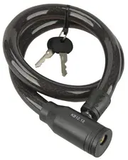 FISCHER Câble antivol, longueur: 800 mm, noir