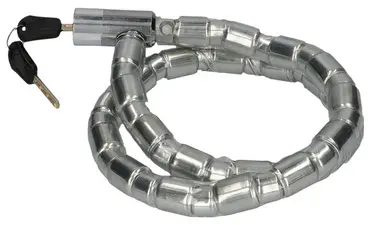 FISCHER Chaîne antivol vélo à maillons blindés, L: 1.000 mm