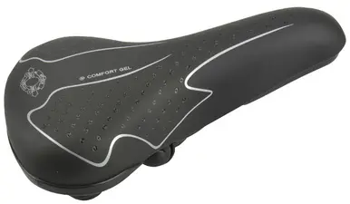 FISCHER Selle pour VTT Elastomer, noir / blanc