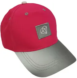 ROTH Casquette pour enfants ReflActions "Diamant", gris/rose