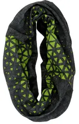 FISCHER Tour de cou, microfibre, anthracite/vert