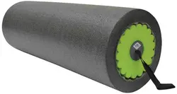 SCHILDKRÖT Rouleau de massage et de fascia 3 en 1, noir/vert