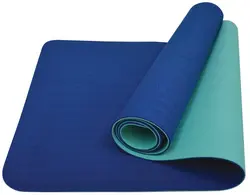 SCHILDKRÖT Tapis de yoga BICOLOR, 4 mm, navy / mint