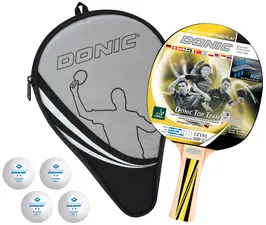 DONIC SCHILDKRÖT Kit cadeau tennis de table "Top Team 500