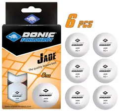 DONIC SCHILDKRÖT Balle de tennis de table Jade, boîte de 6