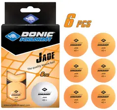 DONIC SCHILDKRÖT Balle de tennis de table Jade, boîte de 6
