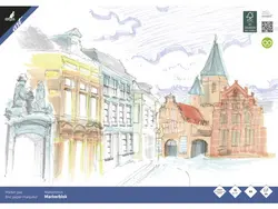 kangaro Künstlerblock / Markerblock, DIN A3, 50 Blatt