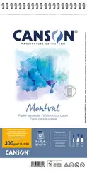 CANSON Album papier aquarelle "Montval", 160 x 284 mm, 300 g