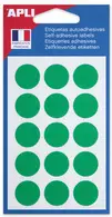 APLI Pastille de signalisation, diamètre: 19 mm, vert
