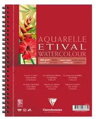 Clairefontaine Bloc artiste Aquarelle ETIVAL classic, A5
