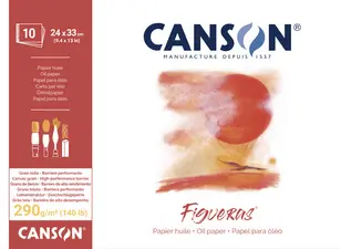 CANSON Bloc papier dessin "Figueras", 410 x 330 mm, 290 g/m2