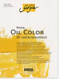 KREUL Bloc artistes SOLO Goya Paper Oil Color, 240 x 320 mm