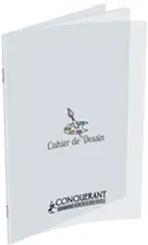 CONQUERANT CLASSIQUE Cahier de dessin, 240 x 320, 48 pages
