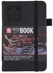 SAKURA Carnet de croquis, 210 x 297 mm, noir
