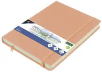 kangaro Carnet de croquis, couverture rigide, A6, vieux rose