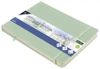 kangaro Cahier de croquis, couverture PU rigide, A5, menthe