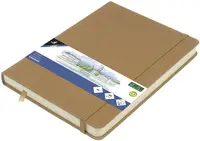 kangaro Cahier de croquis, 160 pages, A5, taupe