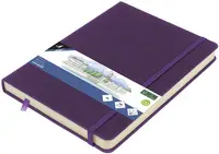 kangaro Carnet de croquis, 160 pages, A6, purple heart