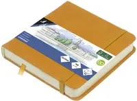 kangaro Carnet de croquis, 160 pages, 120x120 mm, ocre
