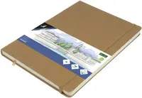 kangaro Cahier de croquis, 160 pages, A4, taupe