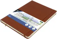 kangaro Cahier de croquis, 160 pages, A4, cognac
