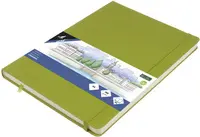 kangaro Cahier de croquis, 160 pages, A4, lime green