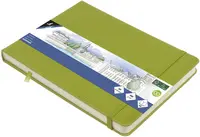 kangaro Cahier de croquis, 160 pages, A5 paysage, lime green