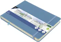 kangaro Cahier de croquis, 160 pages, A5 paysage, sky blue