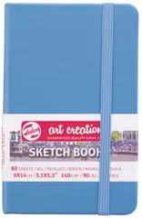 ROYAL TALENS Art Creation Carnet de croquis, 90x140 mm, bleu