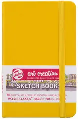 ROYAL TALENS Art Creation Carnet de croquis,130x210 mm,jaune