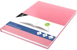 kangaro Cahier de croquis, 160 pages, A4, rose pastel
