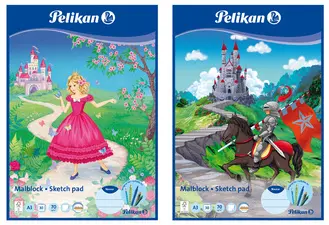 Pelikan Bloc à dessin MC 3/30, A3, 70 g/m2, 30 feuilles