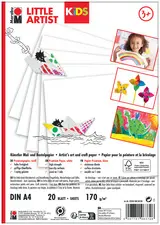 Marabu KiDS Papier pour peinture et loisirs créatifs, A4