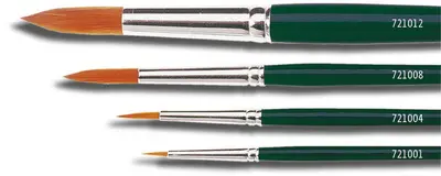 KREUL Pinceau Hobby Line BASIC, nylon, rond, N. 0
