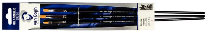ROYAL TALENS van Gogh Pinceau huile/acrylique 296, N. 2/4/6