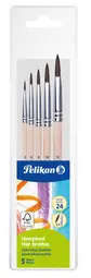 Pelikan Set de pinceaux à poils fins, 5 pièces